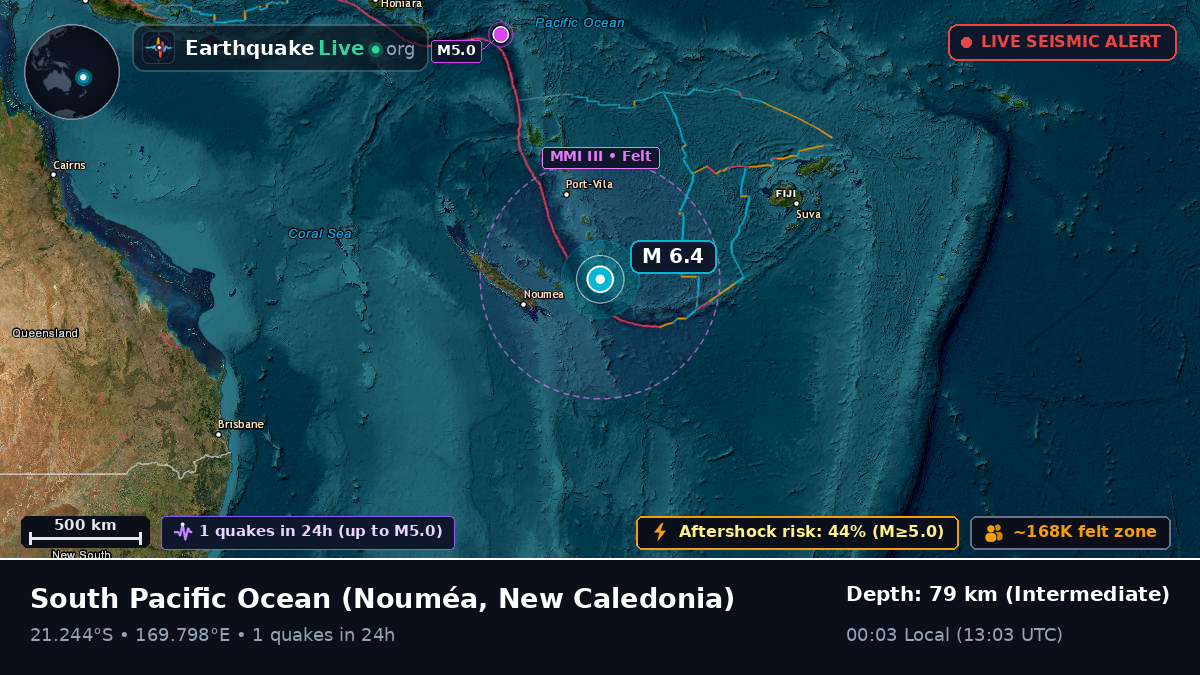 South Pacific Ocean (New Caledonia)