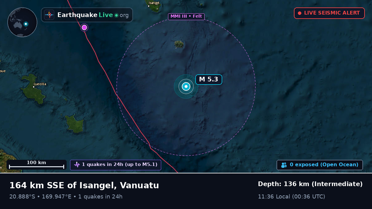 South Pacific Ocean (Vanuatu)