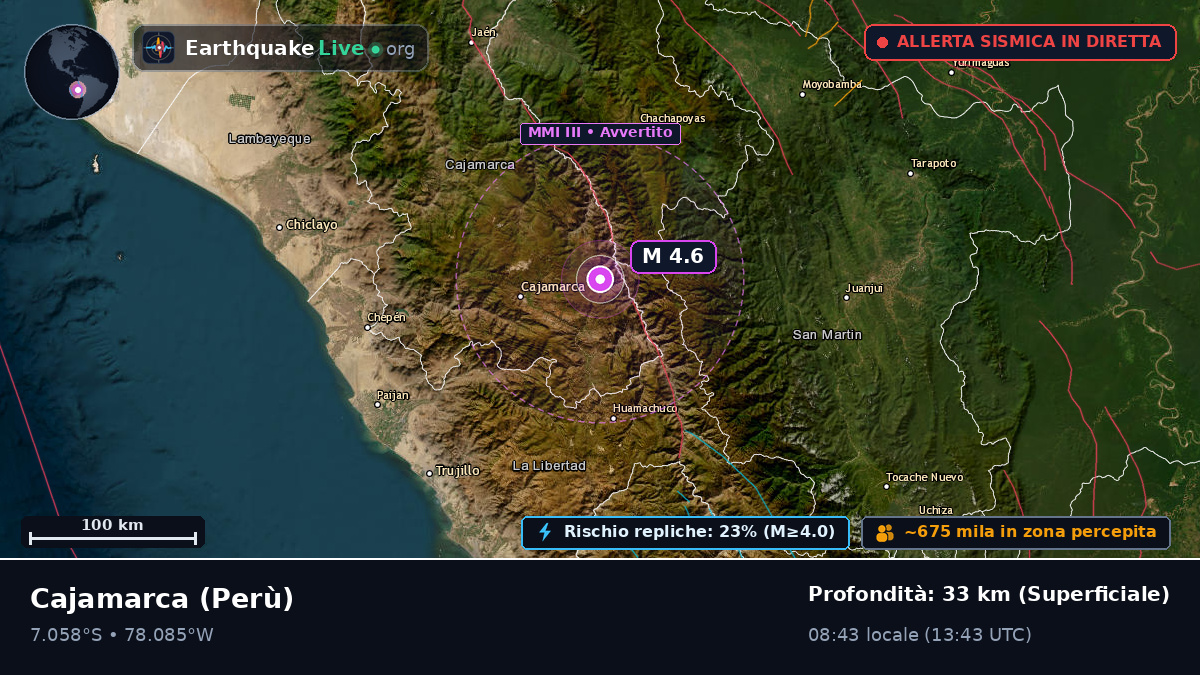 Cajamarca, Perù
