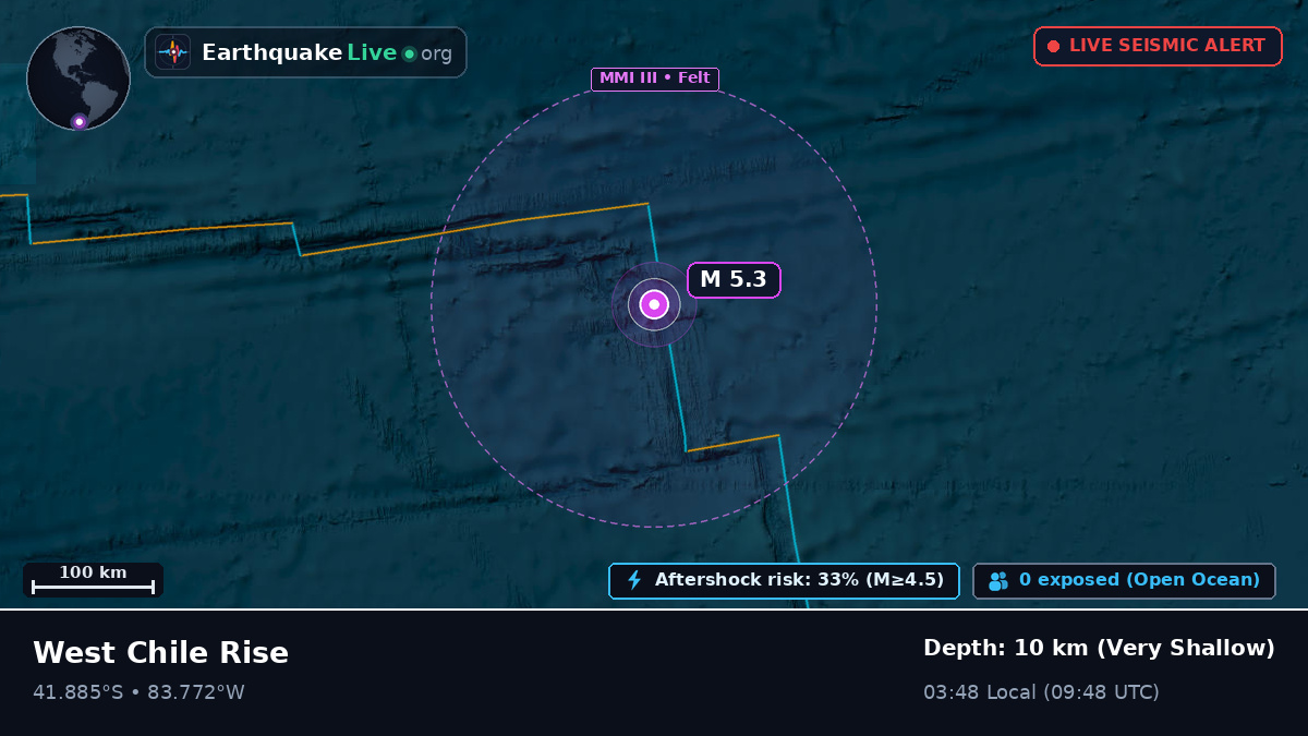 South Pacific Ocean (Chile)