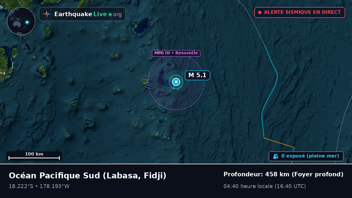 Océan Pacifique Sud (Fidji)