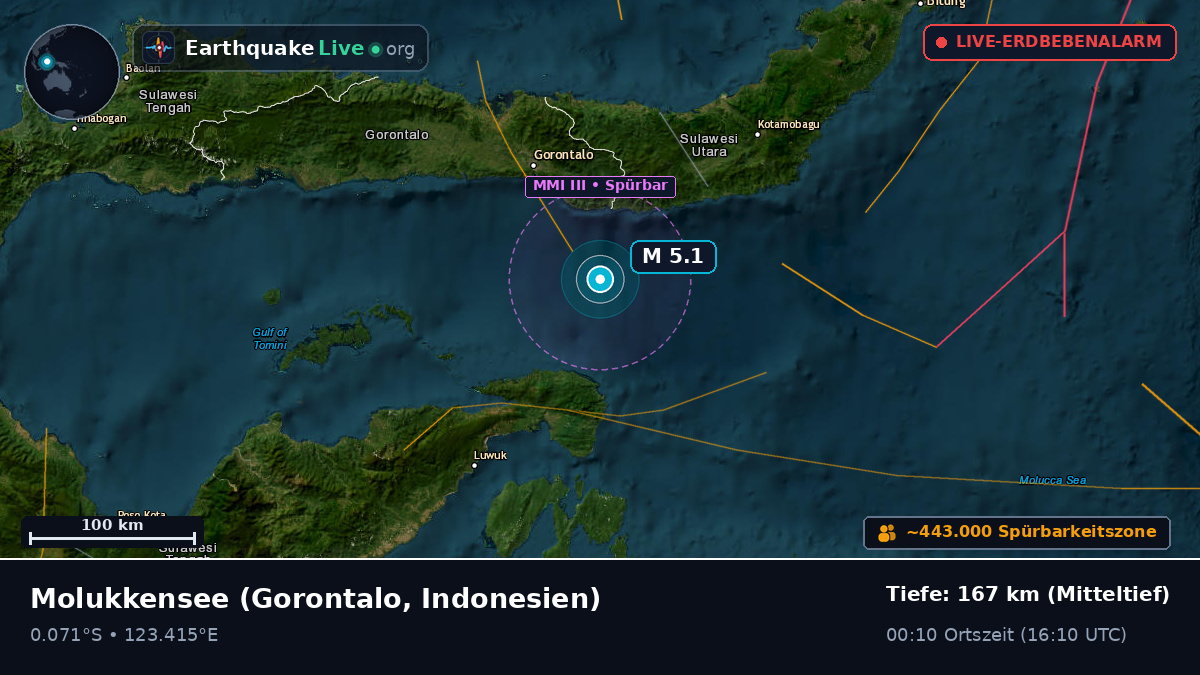 Molukkensee (Indonesien)