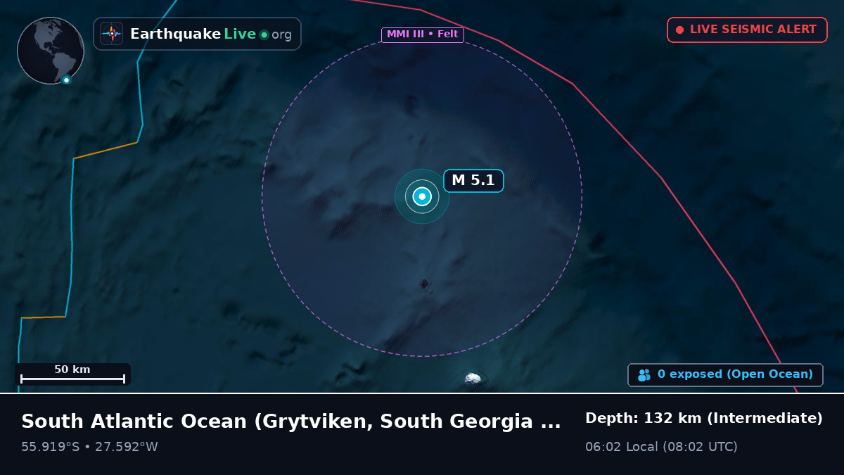 South Atlantic Ocean (South Georgia and the Islands)