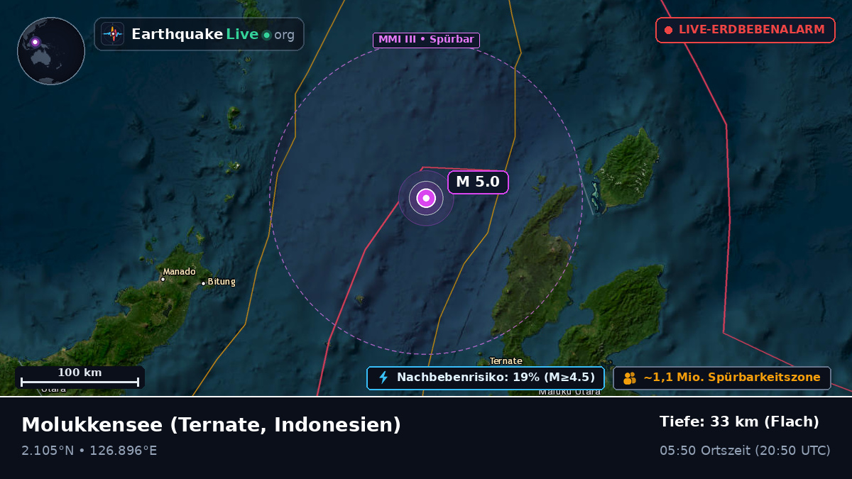 Molukkensee (Indonesien)