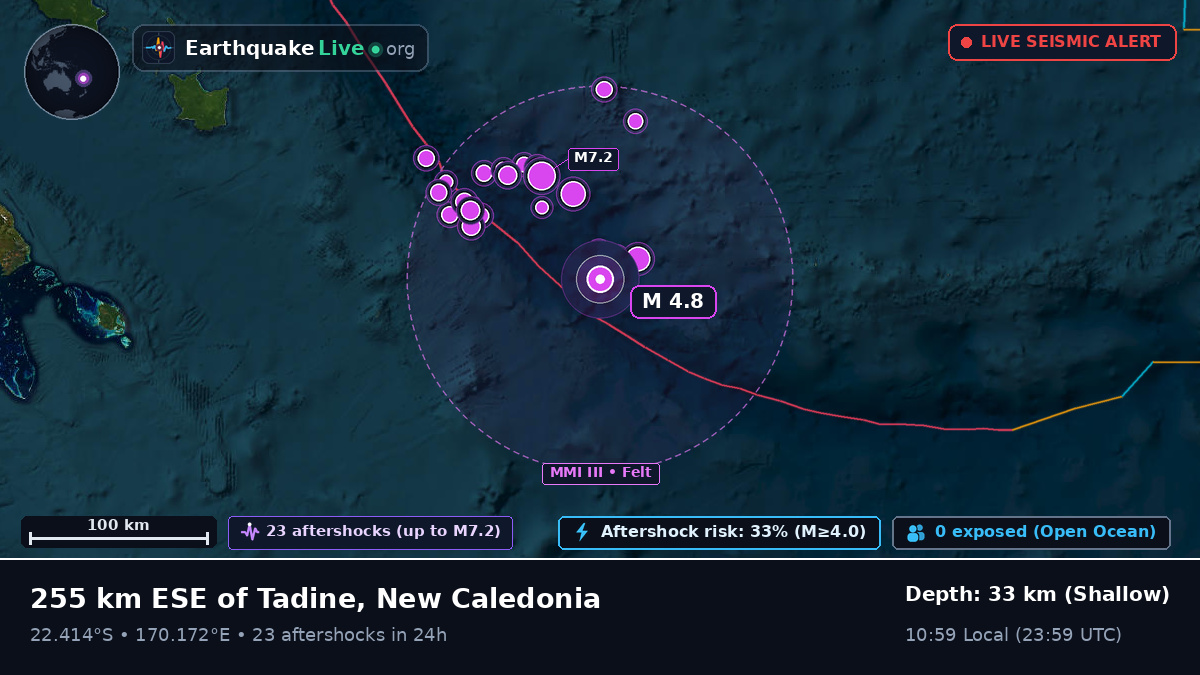 South Pacific Ocean (New Caledonia)