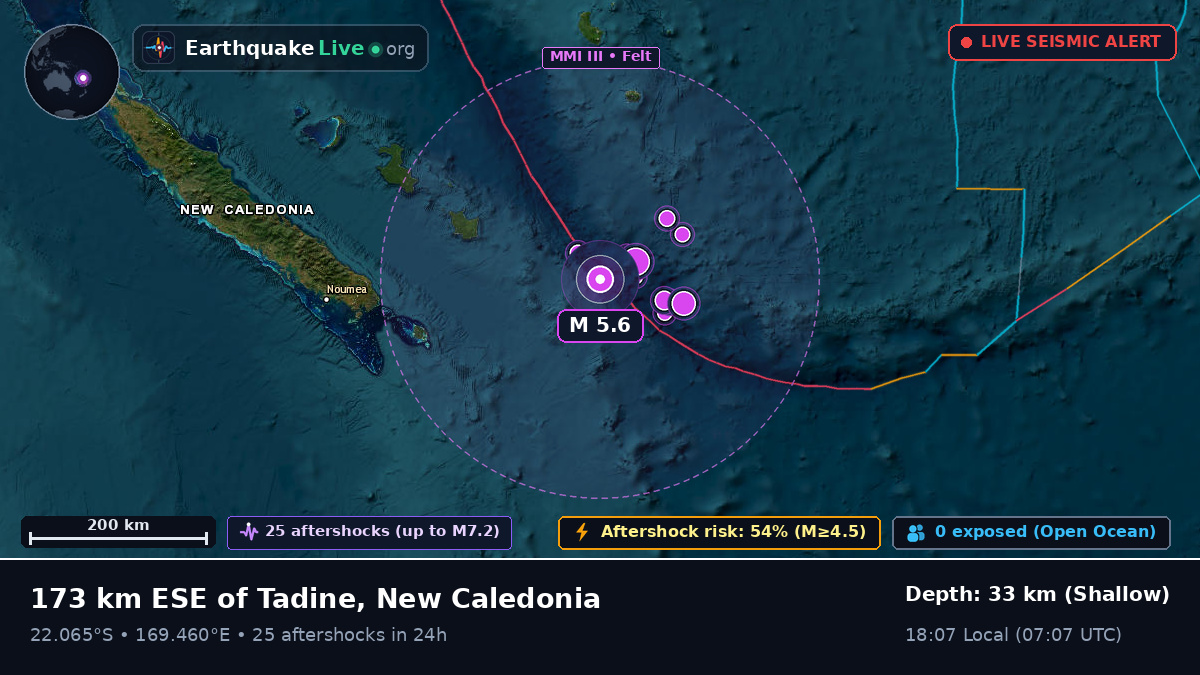 South Pacific Ocean (New Caledonia)