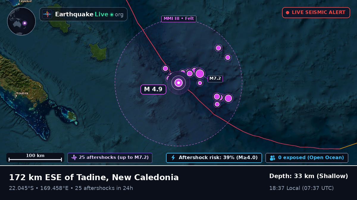South Pacific Ocean (New Caledonia)