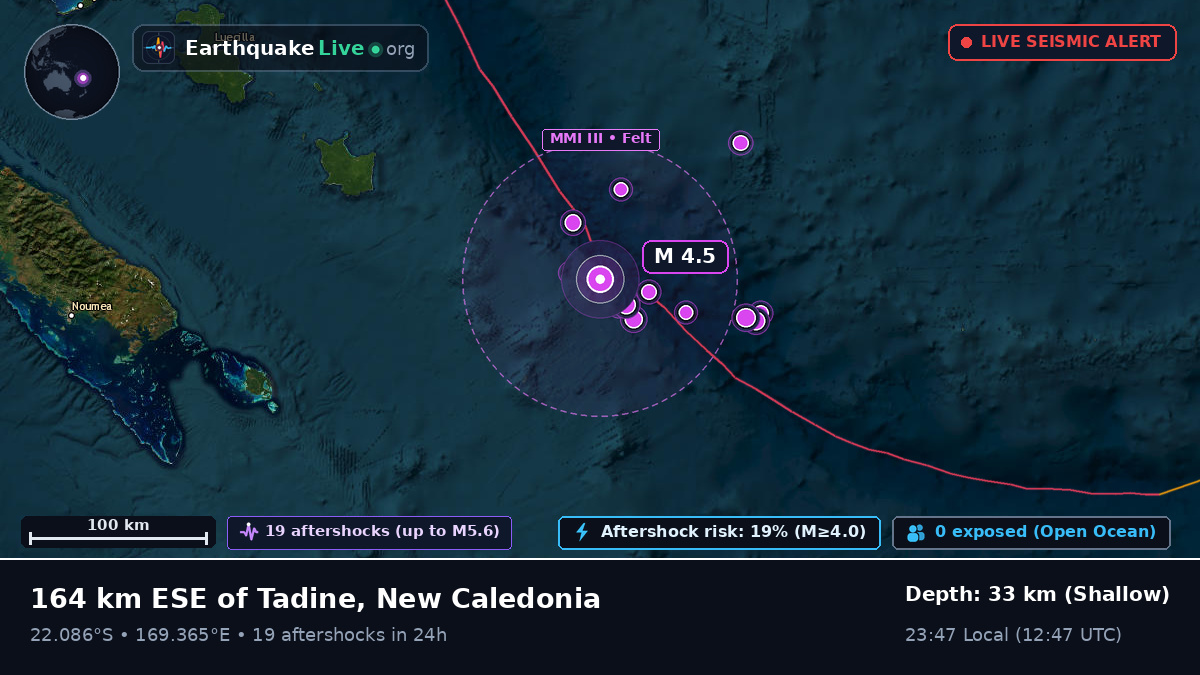 South Pacific Ocean (New Caledonia)