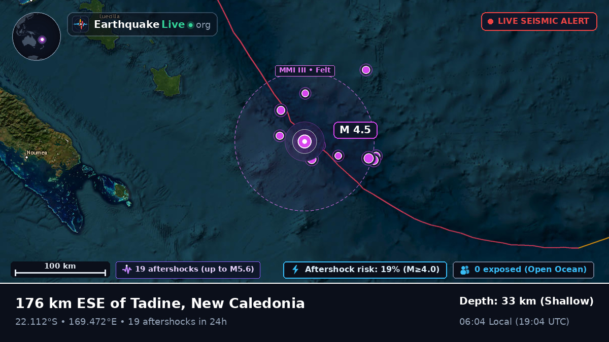 South Pacific Ocean (New Caledonia)