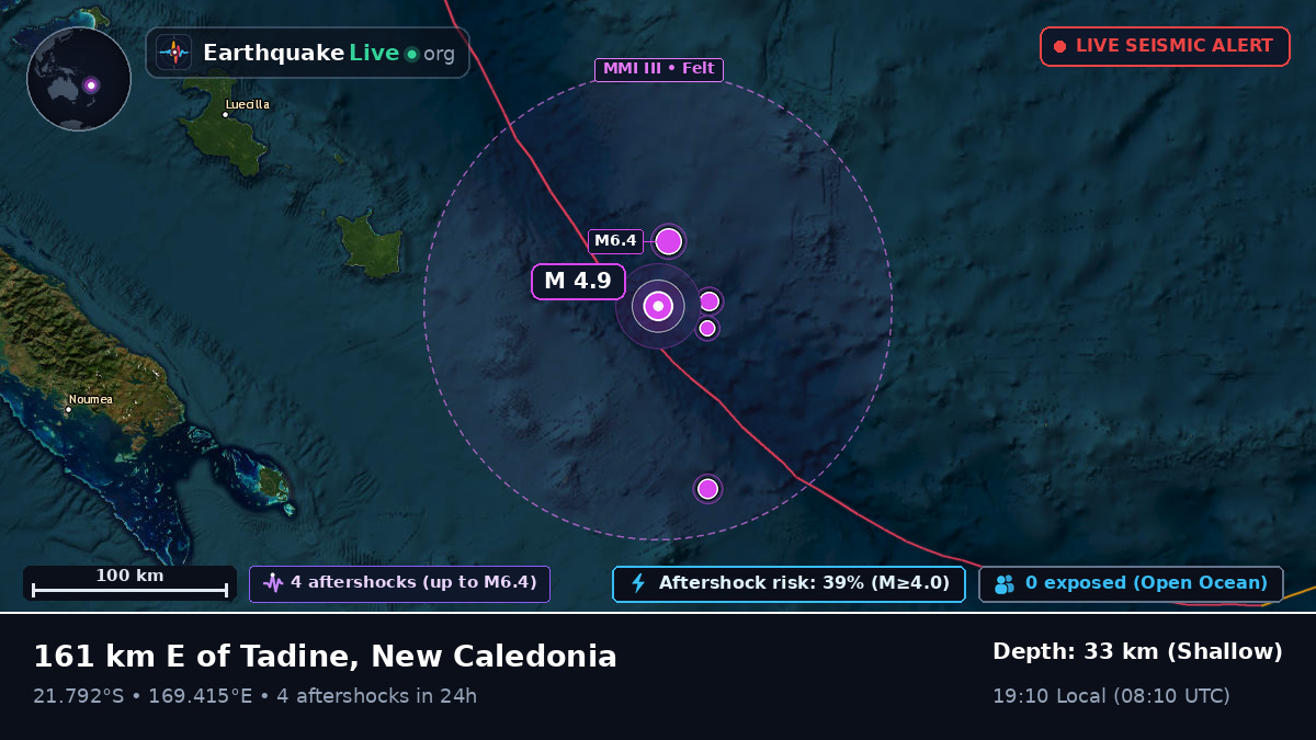 South Pacific Ocean (New Caledonia)