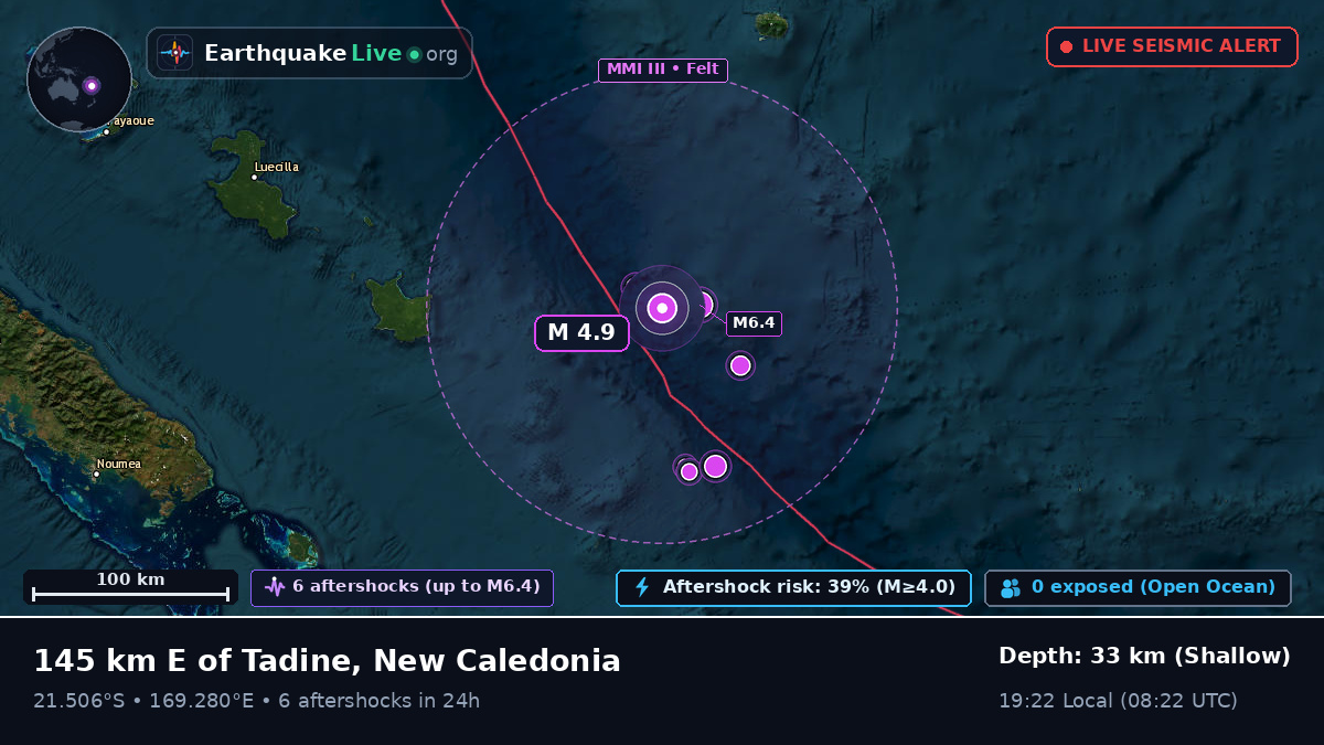 South Pacific Ocean (New Caledonia)