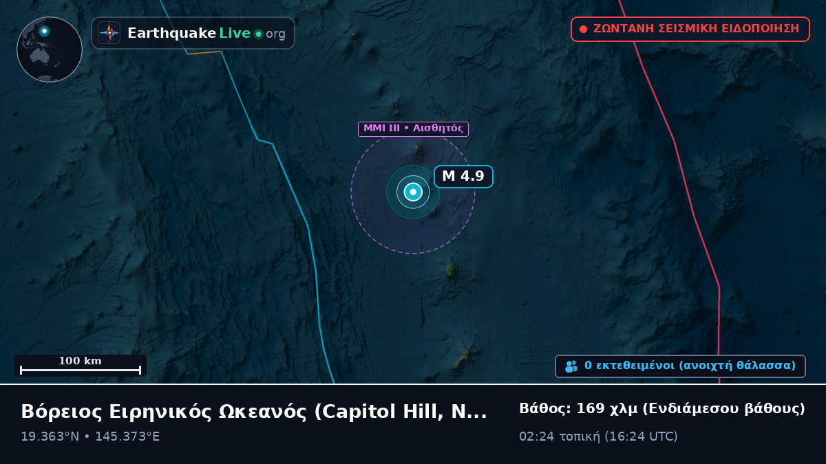 Βόρειος Ειρηνικός Ωκεανός (Northern Mariana Islands)
