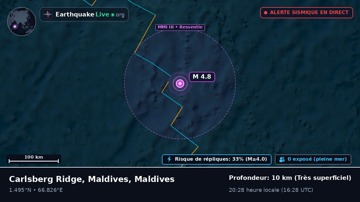 Océan Indien (Maldives)