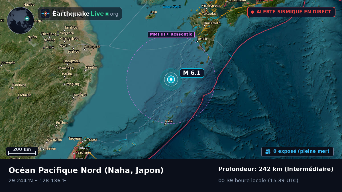 Océan Pacifique Nord (Japon)