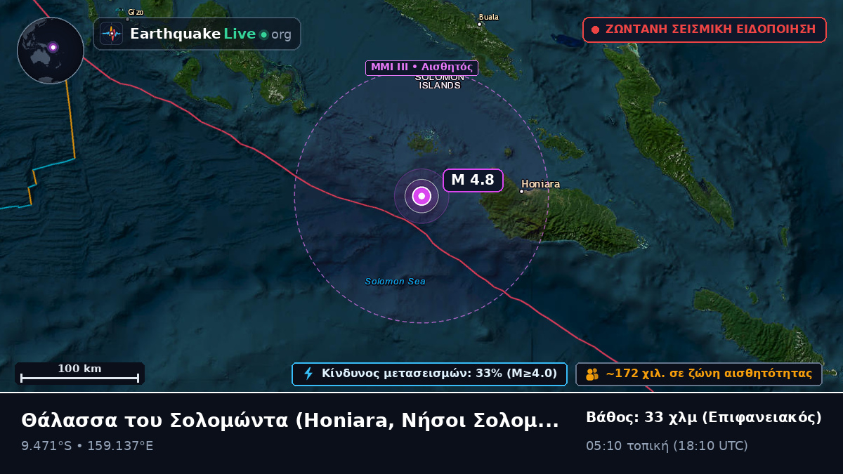 Θάλασσα του Σολομώντα (Νήσοι Σολομώντα)