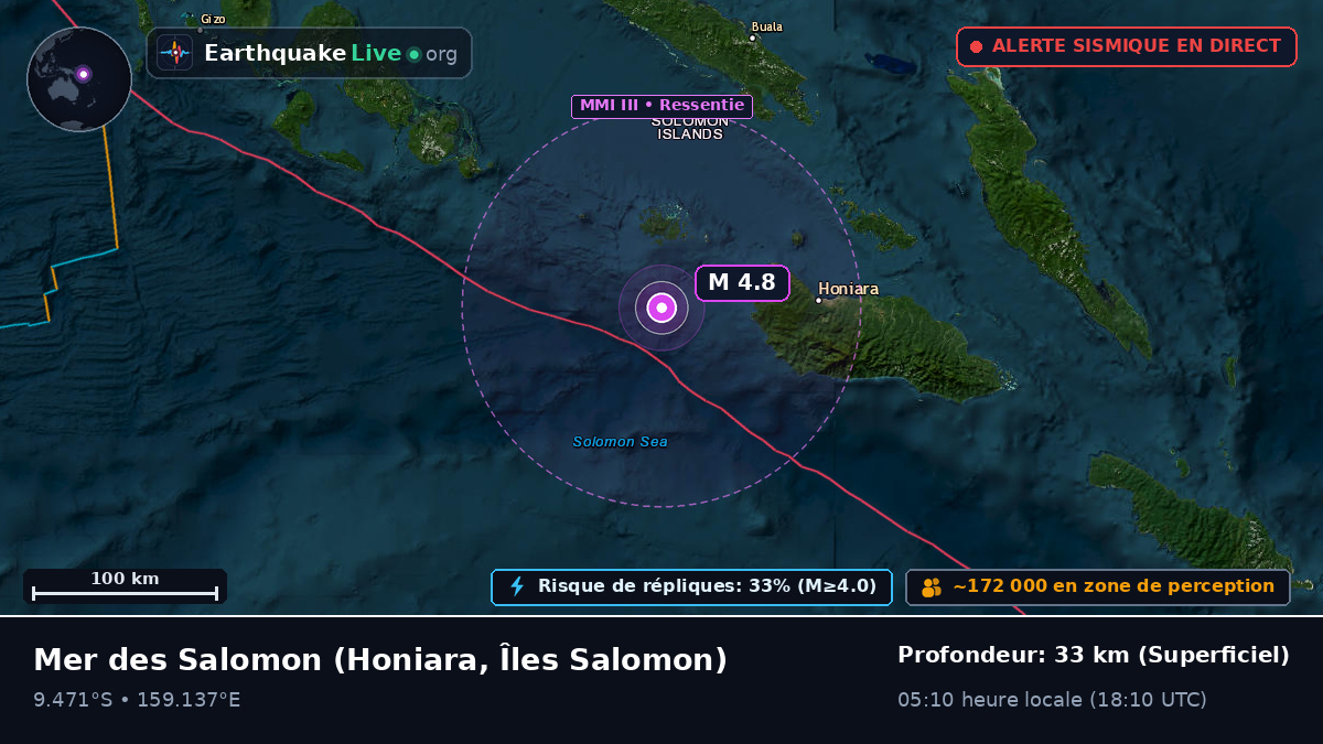 Mer des Salomon (Îles Salomon)
