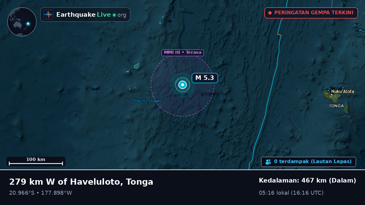 Samudra Pasifik Selatan (Tonga)