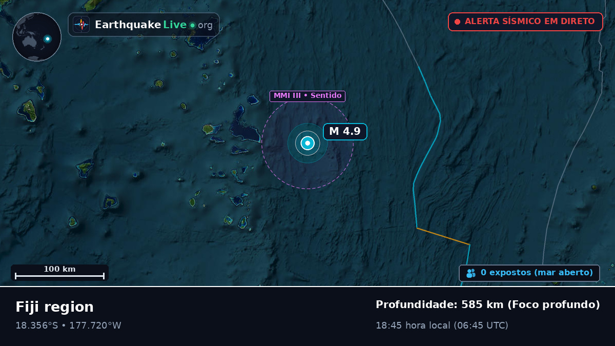 Oceano Pacífico Sul (Fiji)