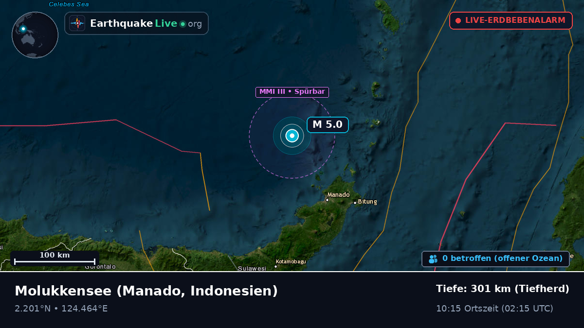 Molukkensee (Indonesien)
