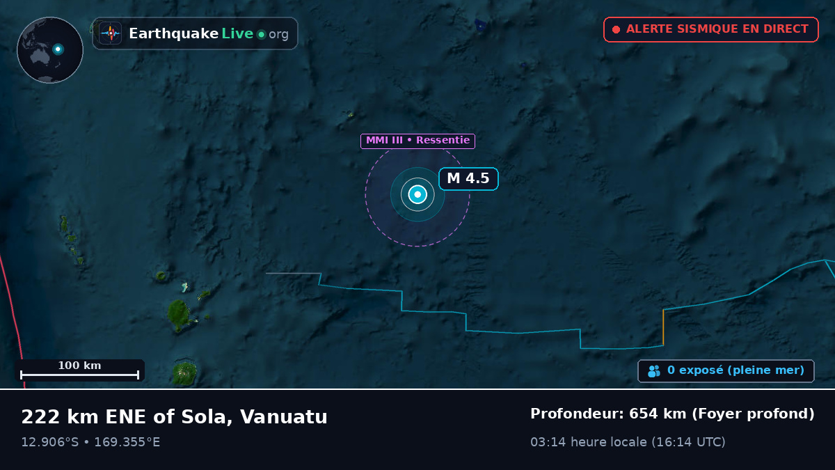Océan Pacifique Sud (Vanuatu)