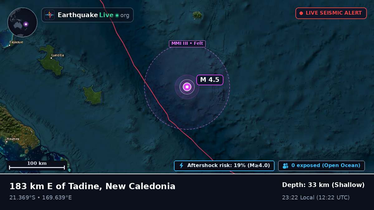 South Pacific Ocean (New Caledonia)