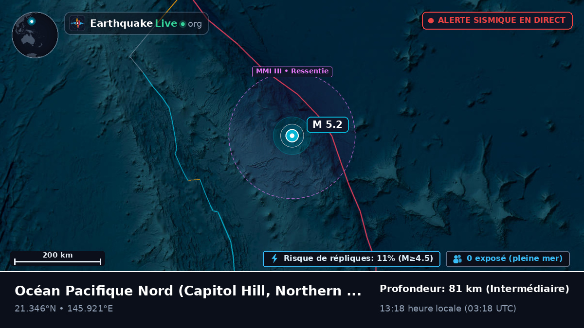 Océan Pacifique Nord (Northern Mariana Islands)