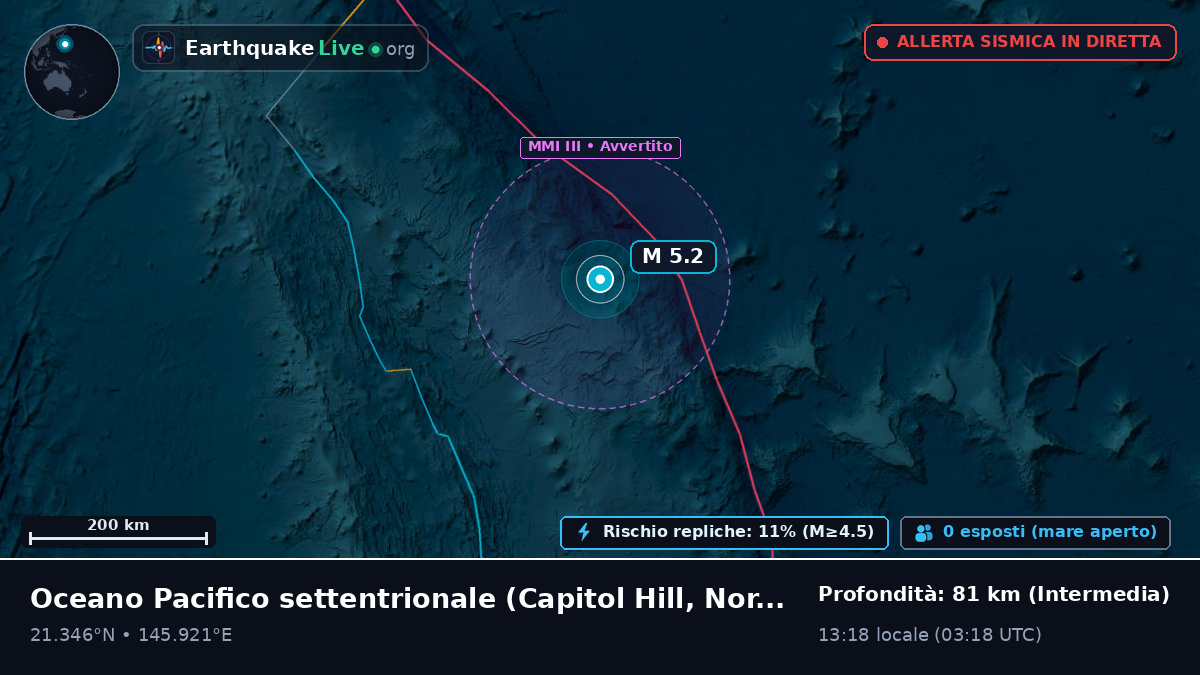 Oceano Pacifico settentrionale (Northern Mariana Islands)