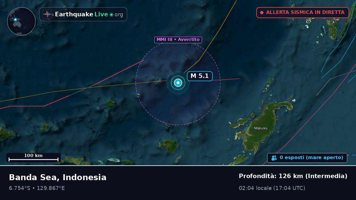 Mare di Banda (Indonesia)