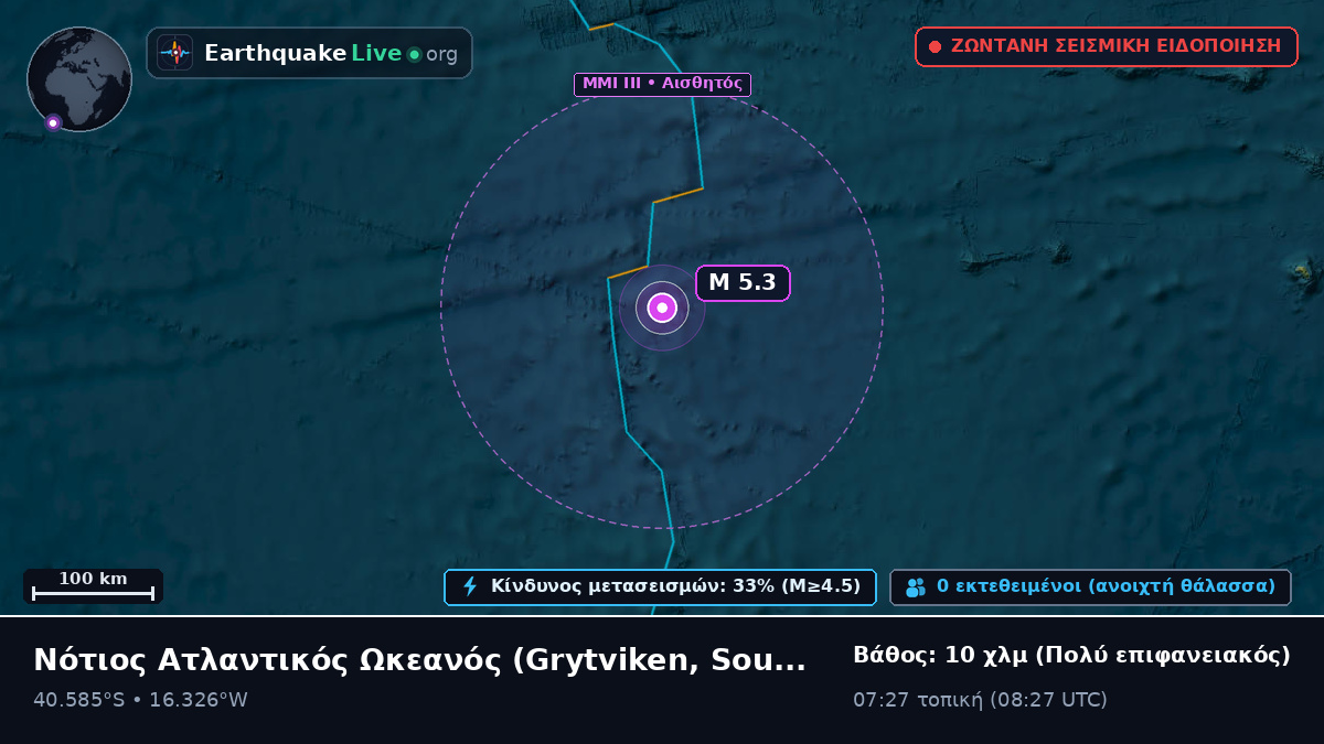 Νότιος Ατλαντικός Ωκεανός (South Georgia and the Islands)