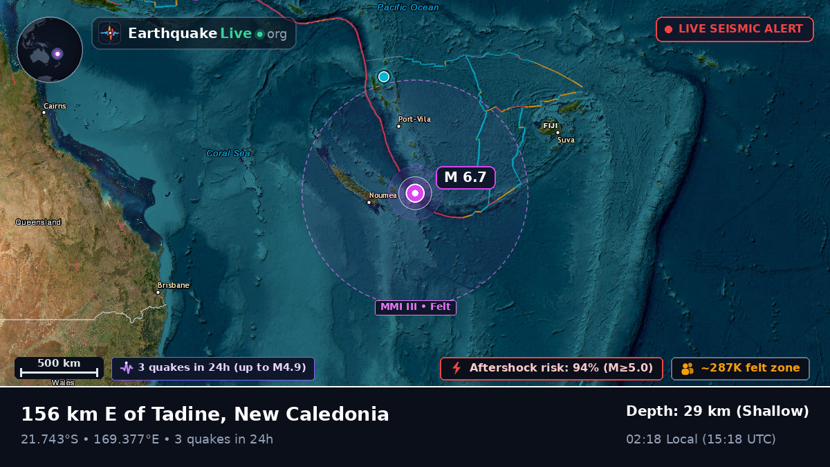 South Pacific Ocean (New Caledonia)