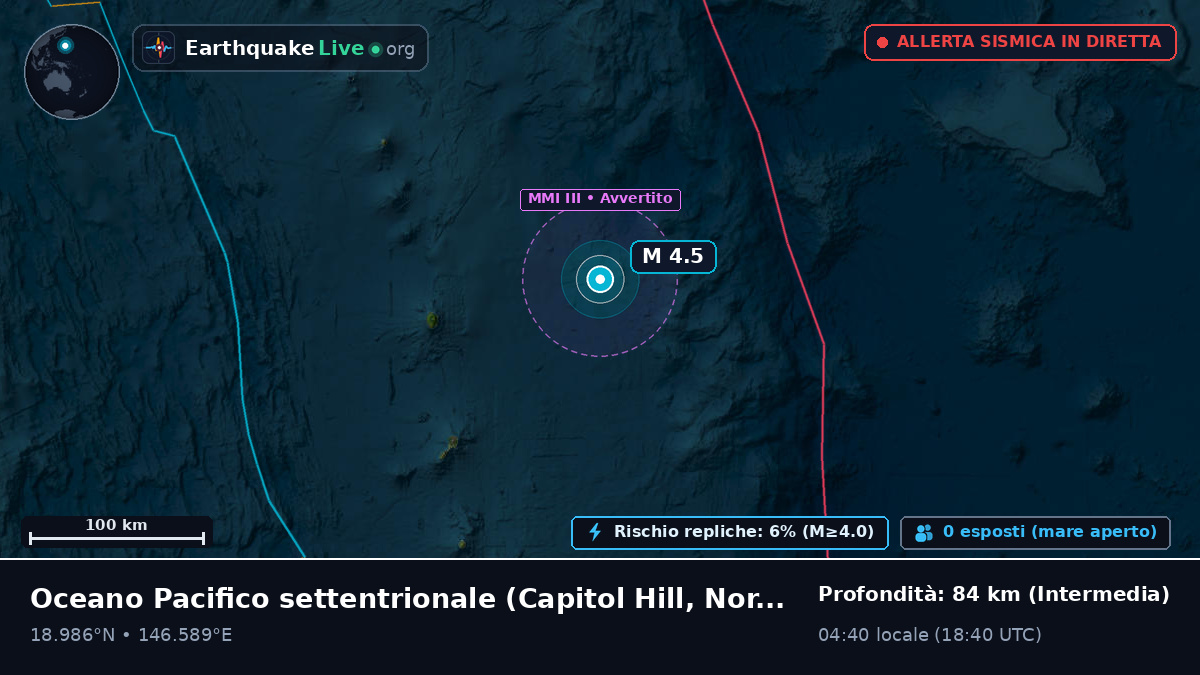 Oceano Pacifico settentrionale (Northern Mariana Islands)