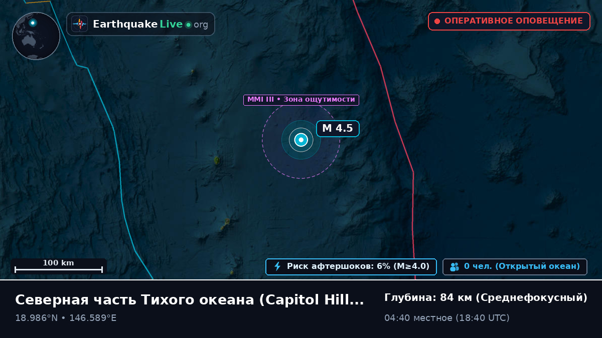 Северная часть Тихого океана (Northern Mariana Islands)