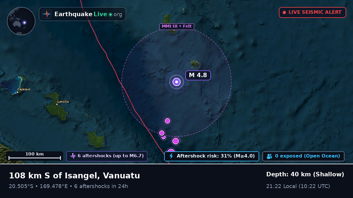 South Pacific Ocean (Vanuatu)