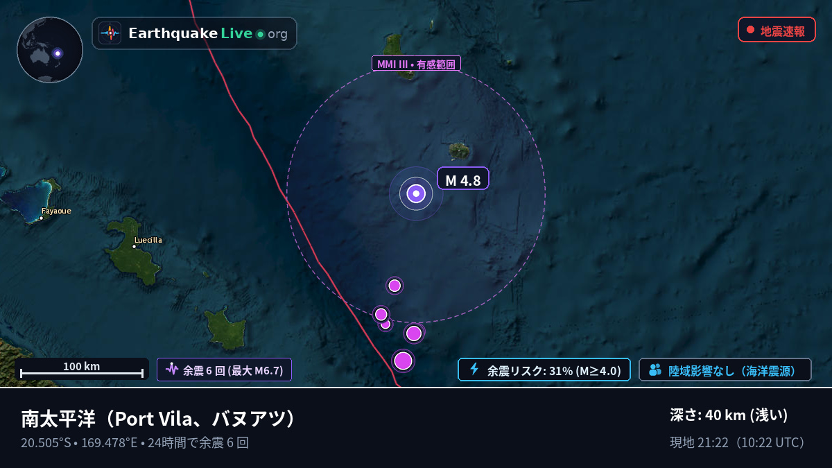 南太平洋 (バヌアツ)