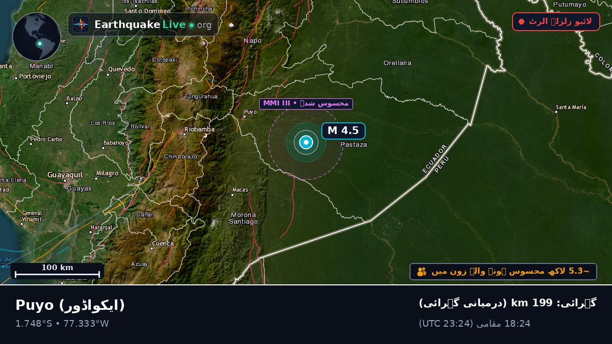 Pastaza, ایکواڈور