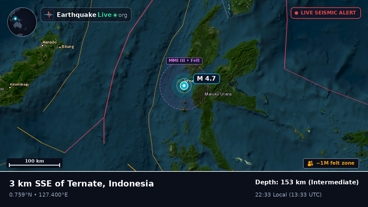 Ternate, Maluku Utara, Indonesia