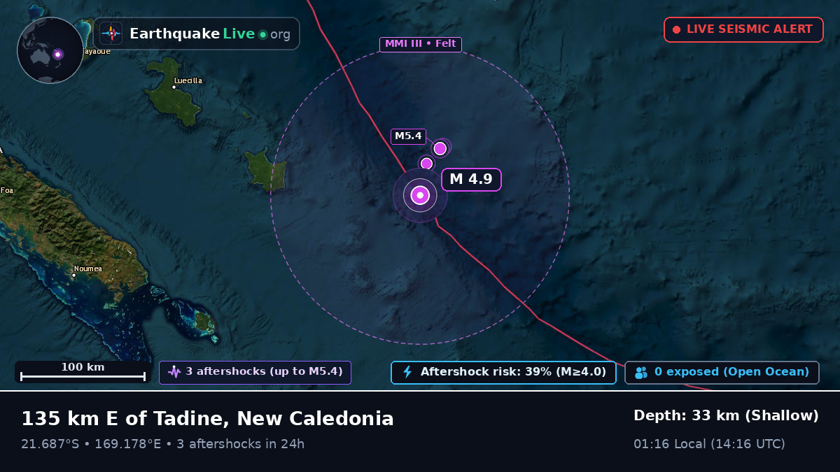 South Pacific Ocean (New Caledonia)