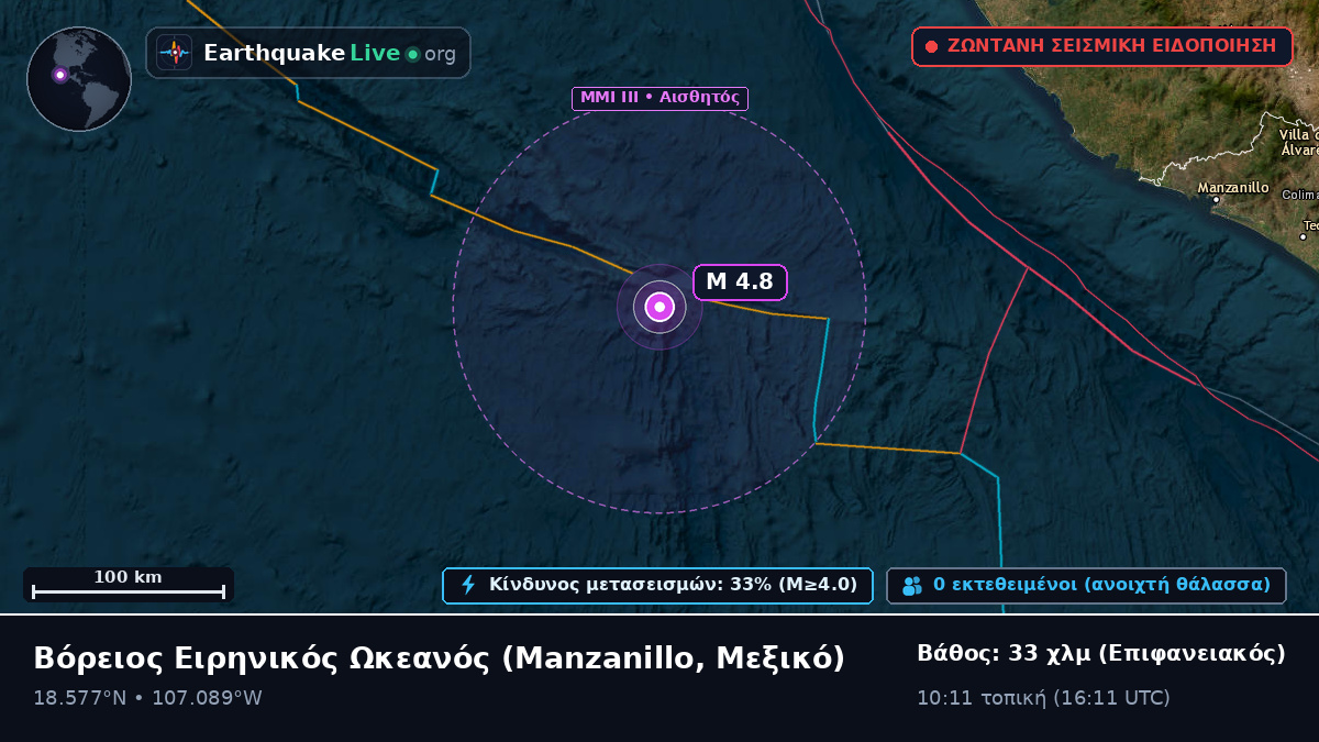 Βόρειος Ειρηνικός Ωκεανός (Μεξικό)