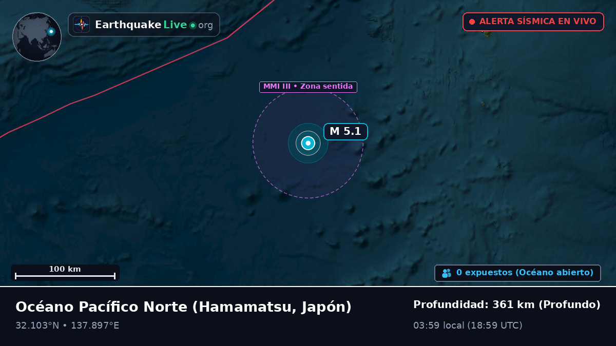 Océano Pacífico Norte (Japón)