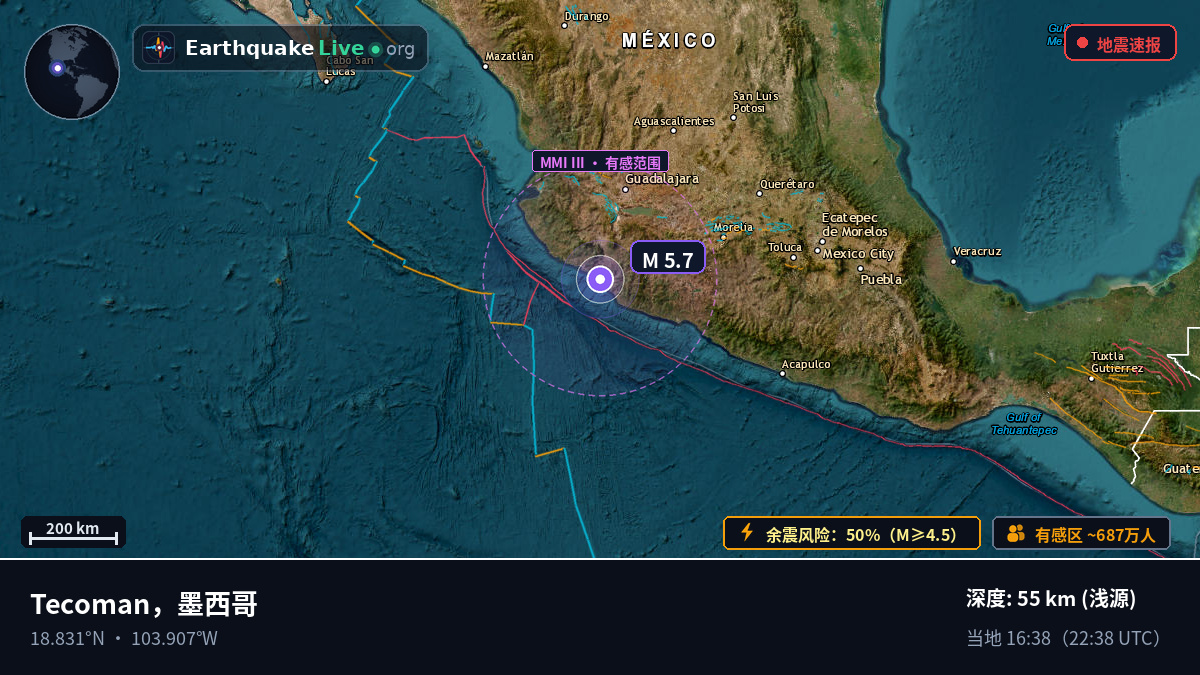 Tecoman, Colima, 墨西哥