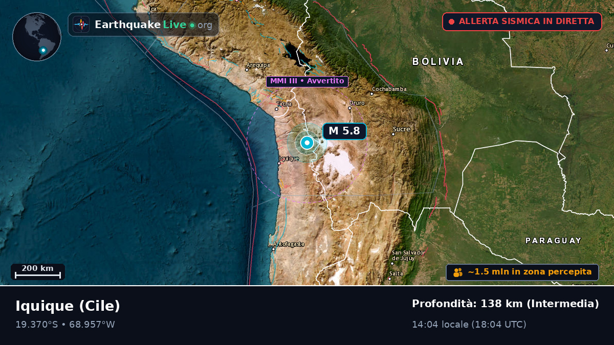Tarapacá, Cile