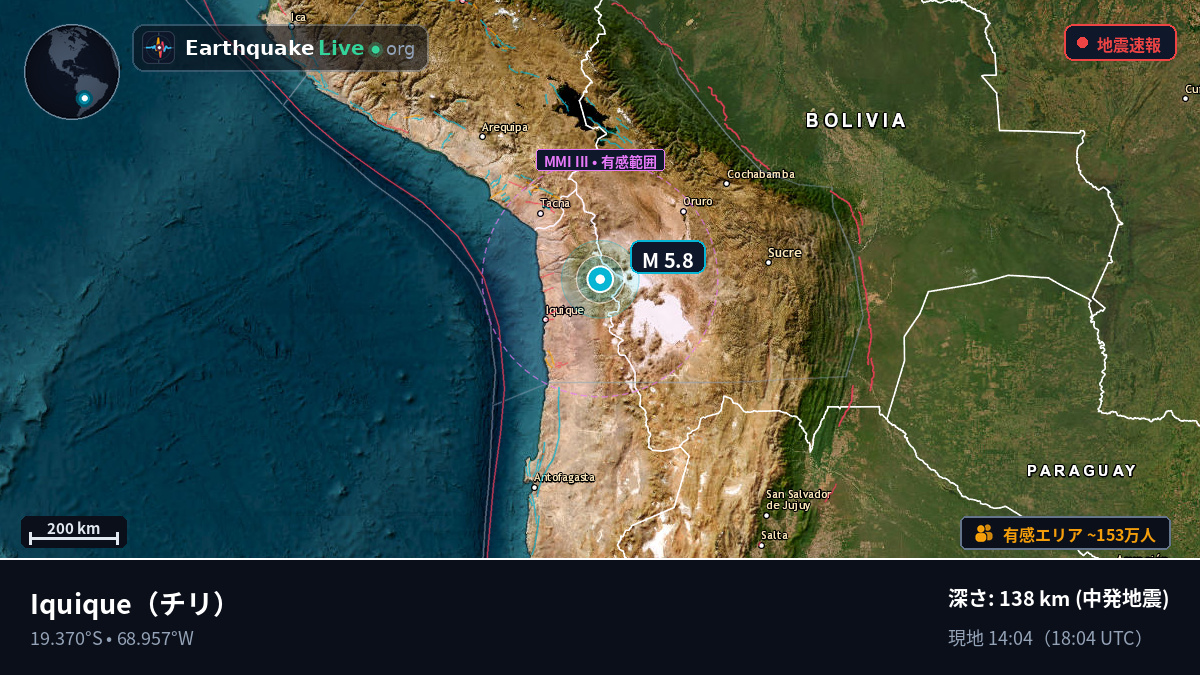Tarapacá, チリ