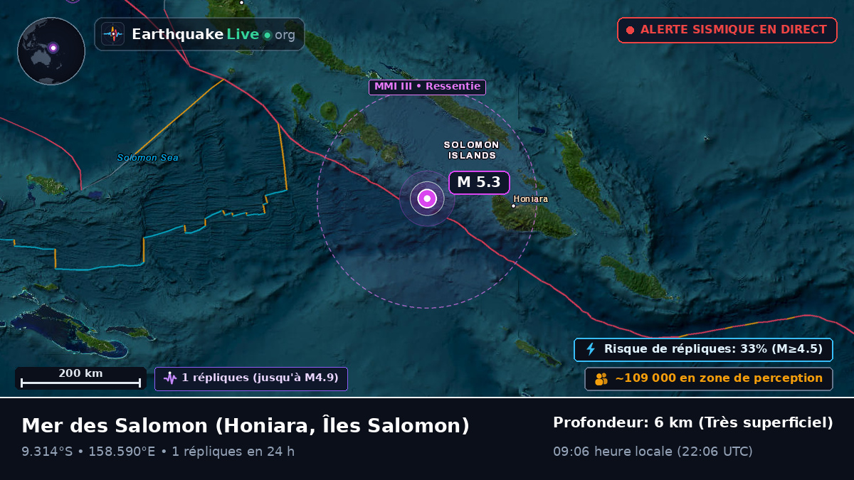 Mer des Salomon (Îles Salomon)