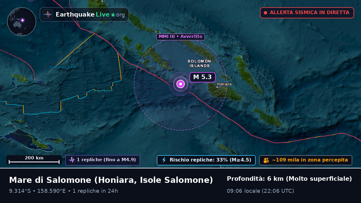 Mare di Salomone (Isole Salomone)