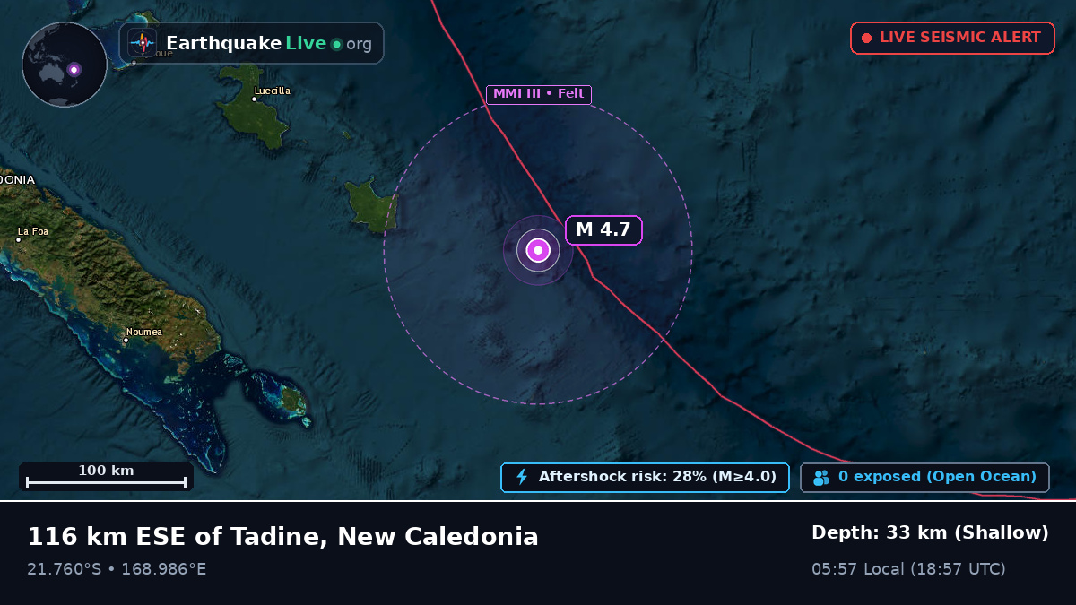 South Pacific Ocean (New Caledonia)