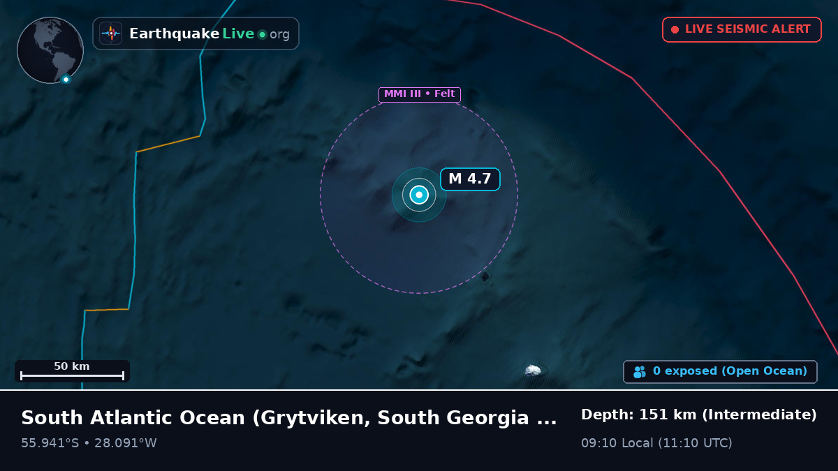South Atlantic Ocean (South Georgia and the Islands)