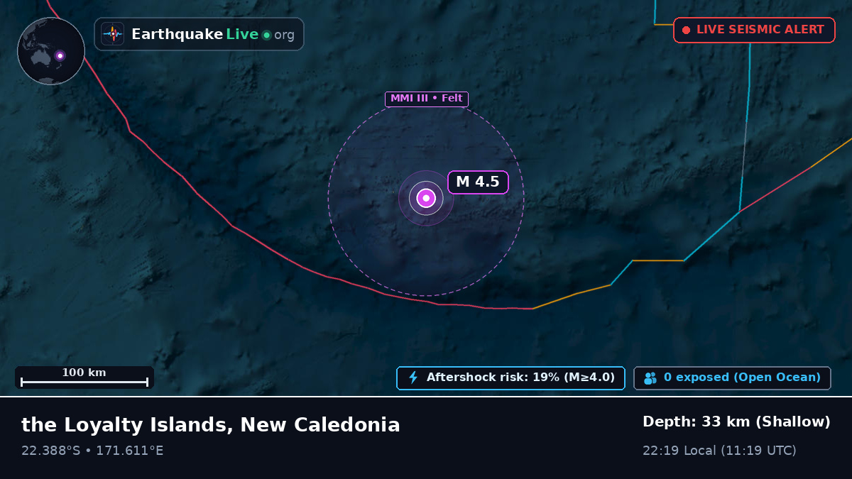 South Pacific Ocean (New Caledonia)
