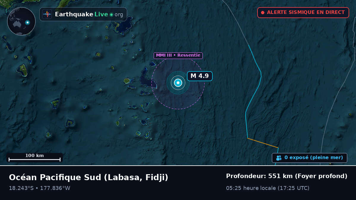 Océan Pacifique Sud (Fidji)