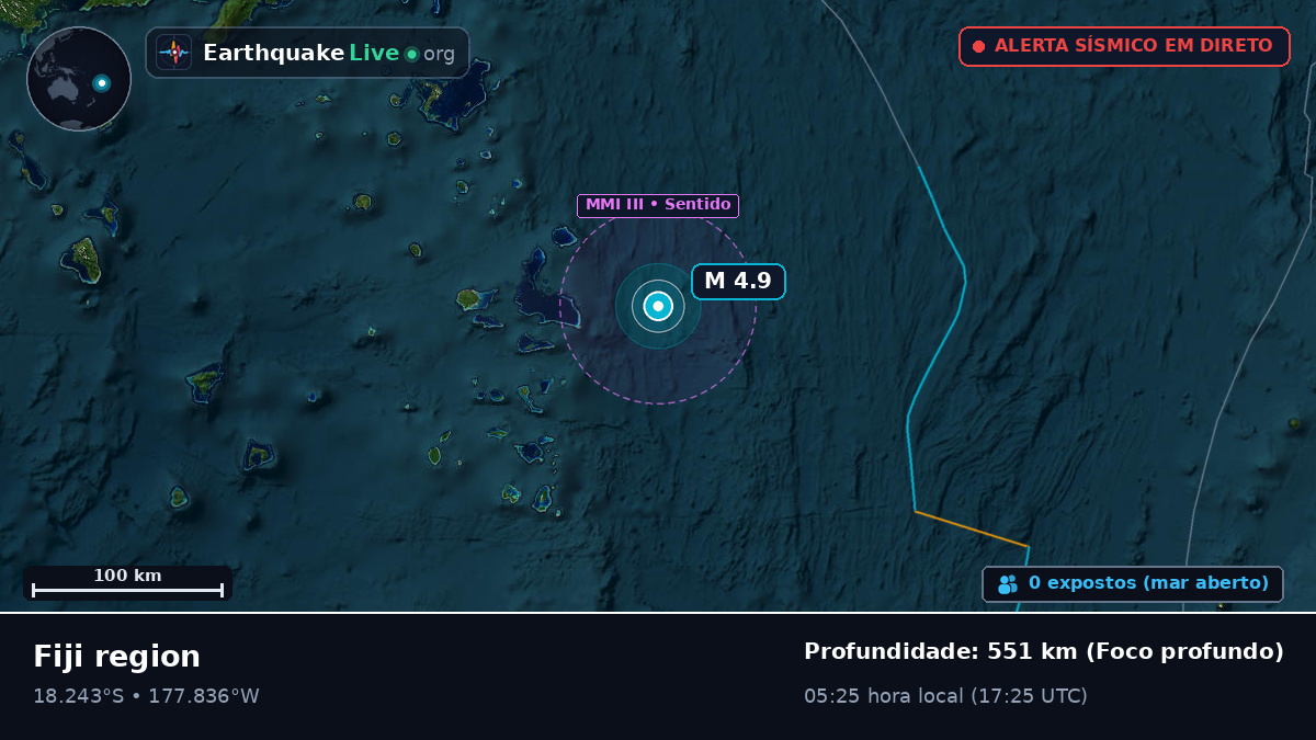Oceano Pacífico Sul (Fiji)