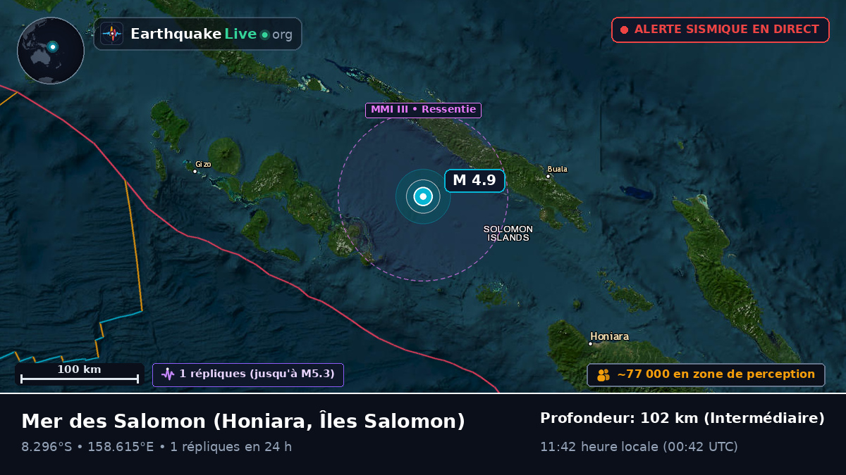 Mer des Salomon (Îles Salomon)